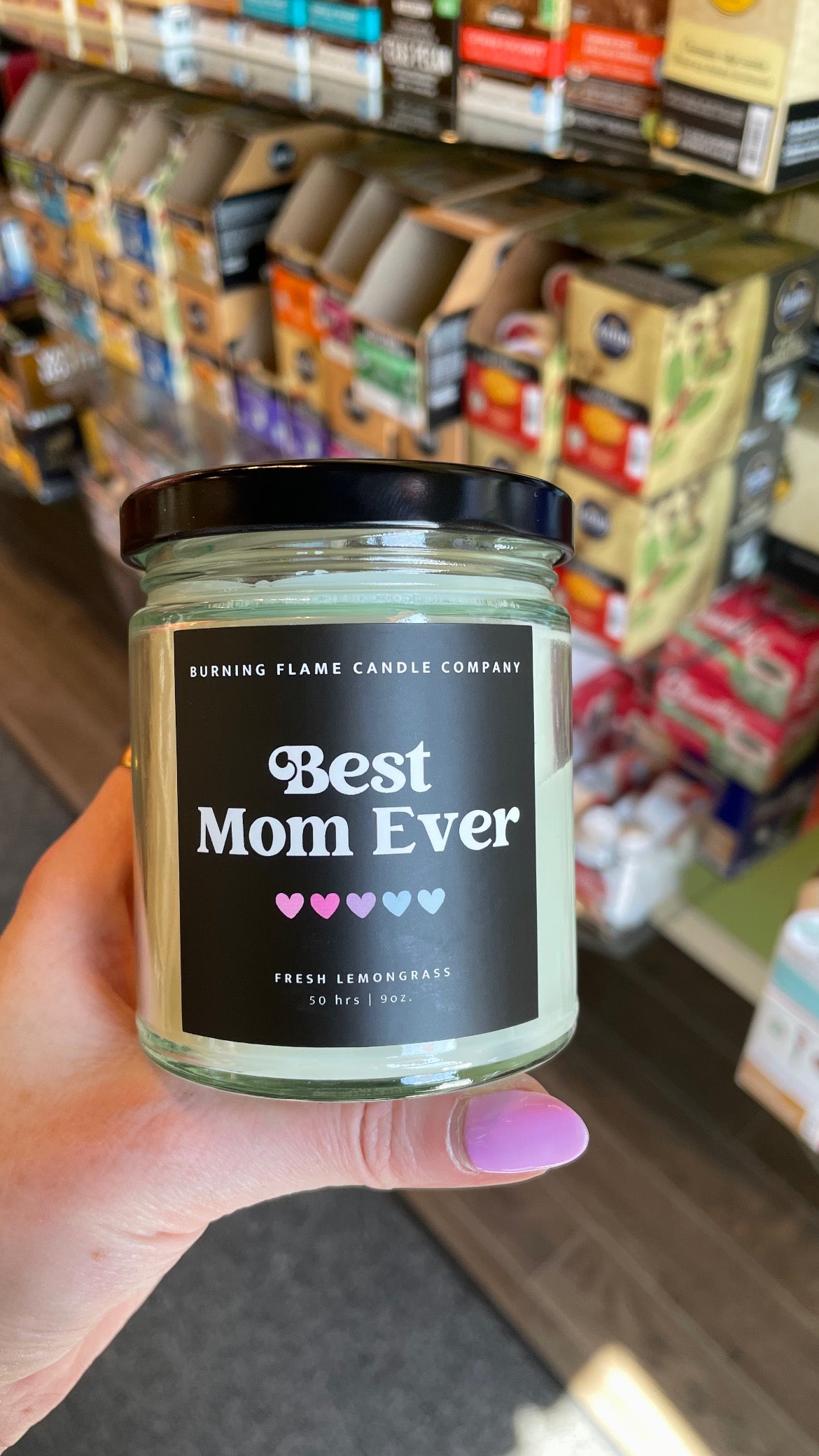 Best Mom Ever Candle