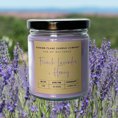 French Lavender and Honey Candle