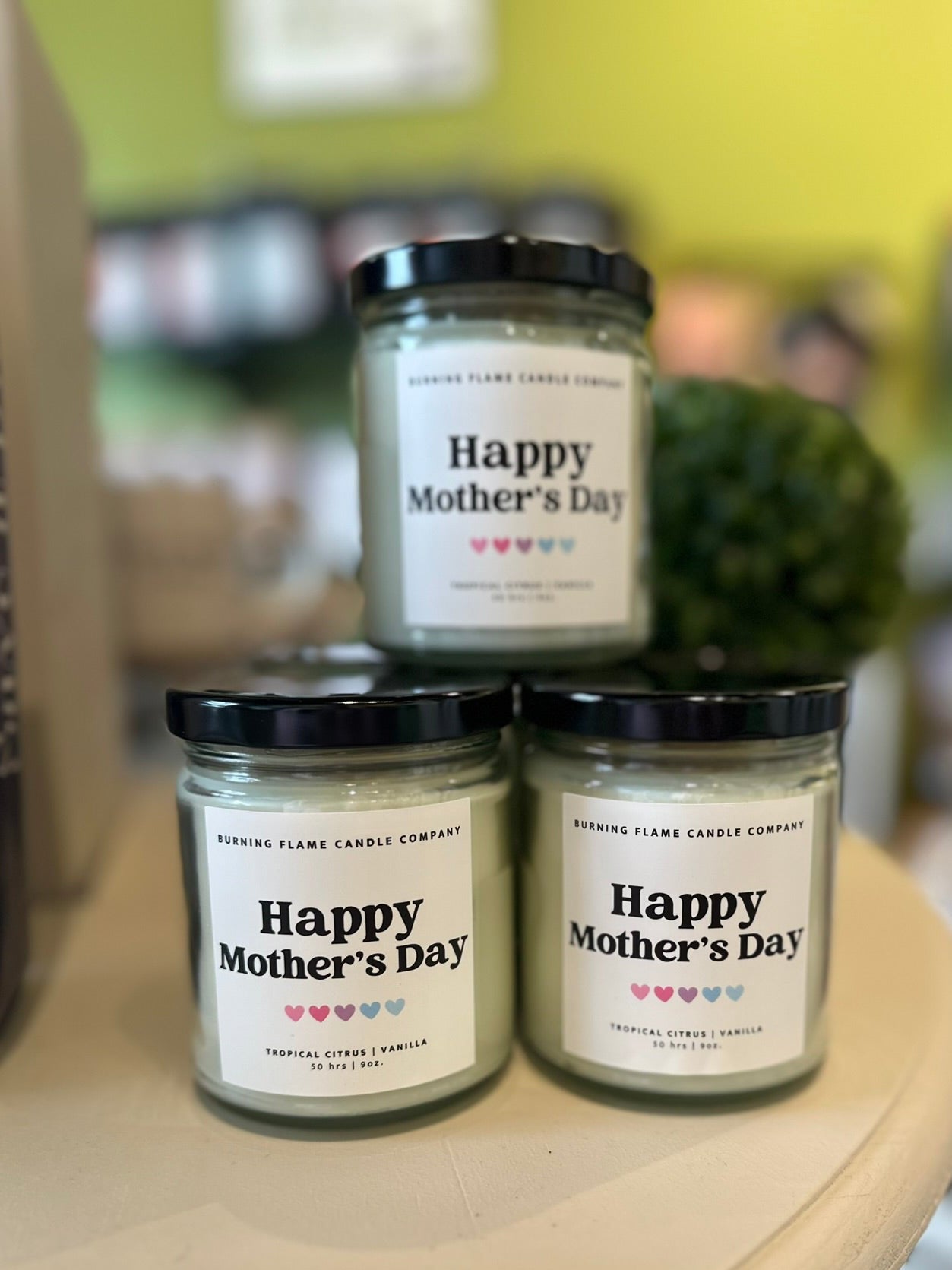 Happy Mother's Day Candle
