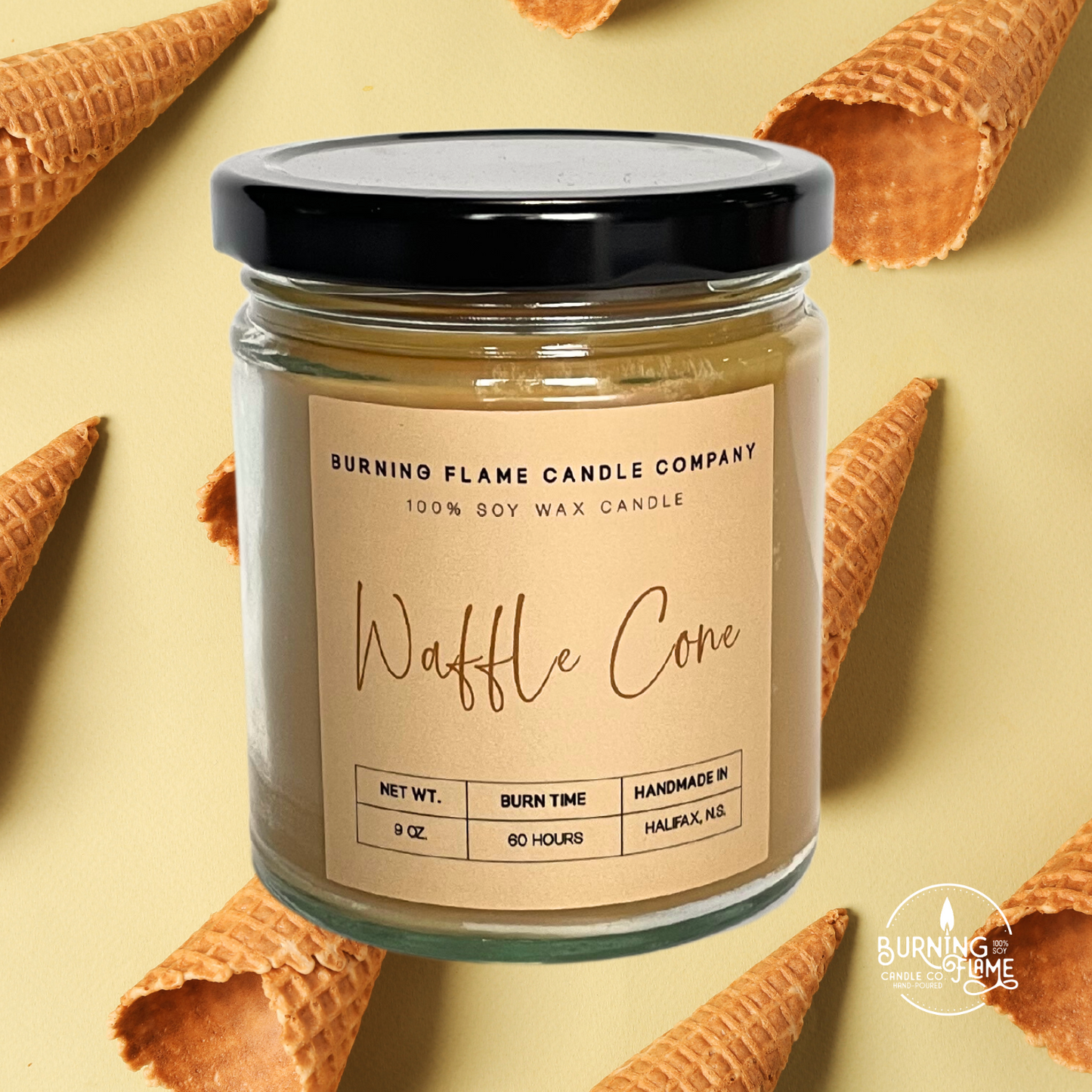 Waffle Cone Candle