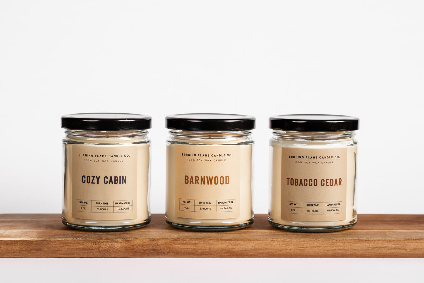 Barnwood Candle