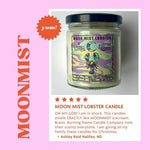 Moon Mist Lobster Candle