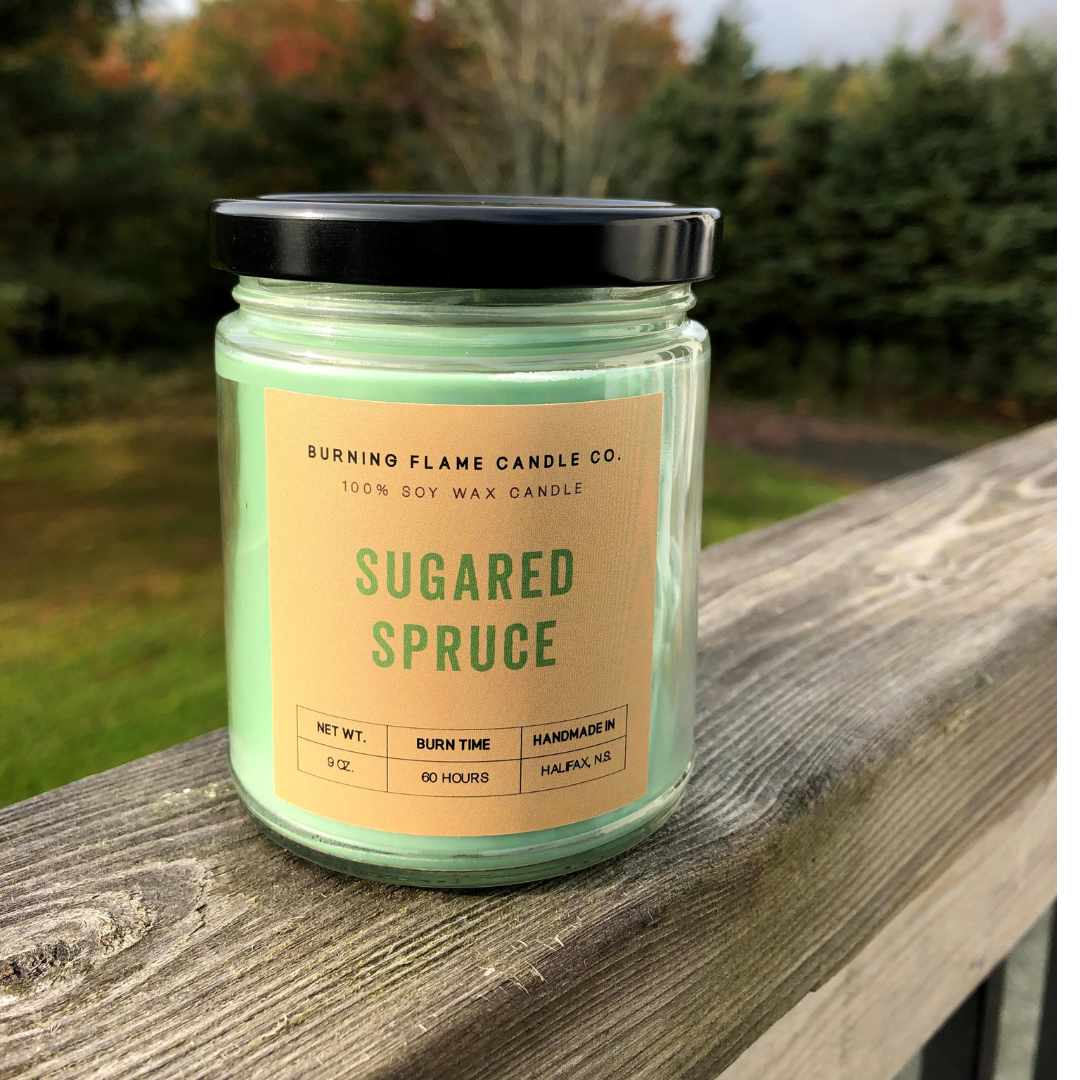 Sugared Spruce Candle