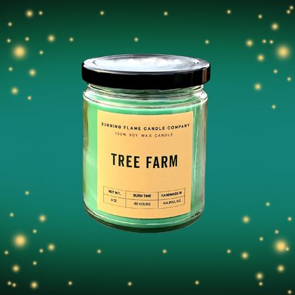 Sugared Spruce - A festive winter forest filled with white pine, douglas fir and fresh spruce accented by hints of sweet raspberry, juicy mandarin, vanilla bean and eucalyptus leaves. 