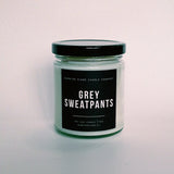 Grey Sweatpants Candle