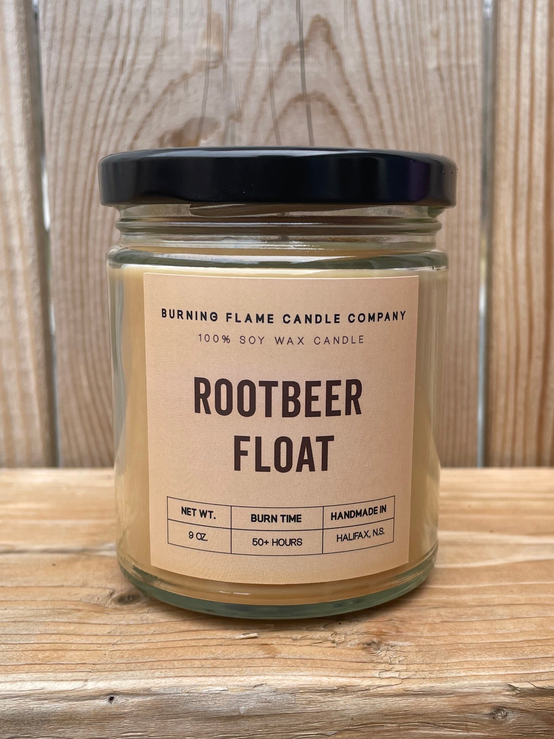 Root Beer Float Candle | Hand-Poured in Halifax – Burning Flame