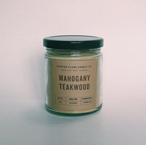 Mahogany Teakwood - Soy Wax Candle