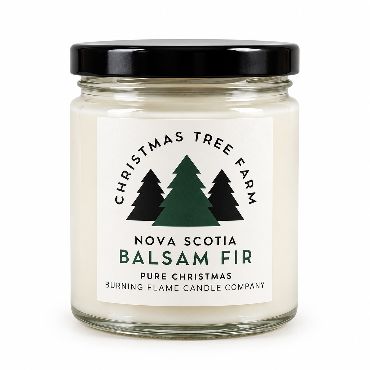 Nova Scotia Balsam Fir Candle | Hand-Poured in Halifax – Burning Flame