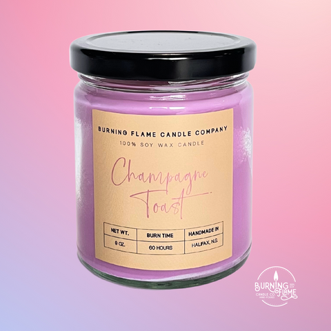 Champagne Toast Candle