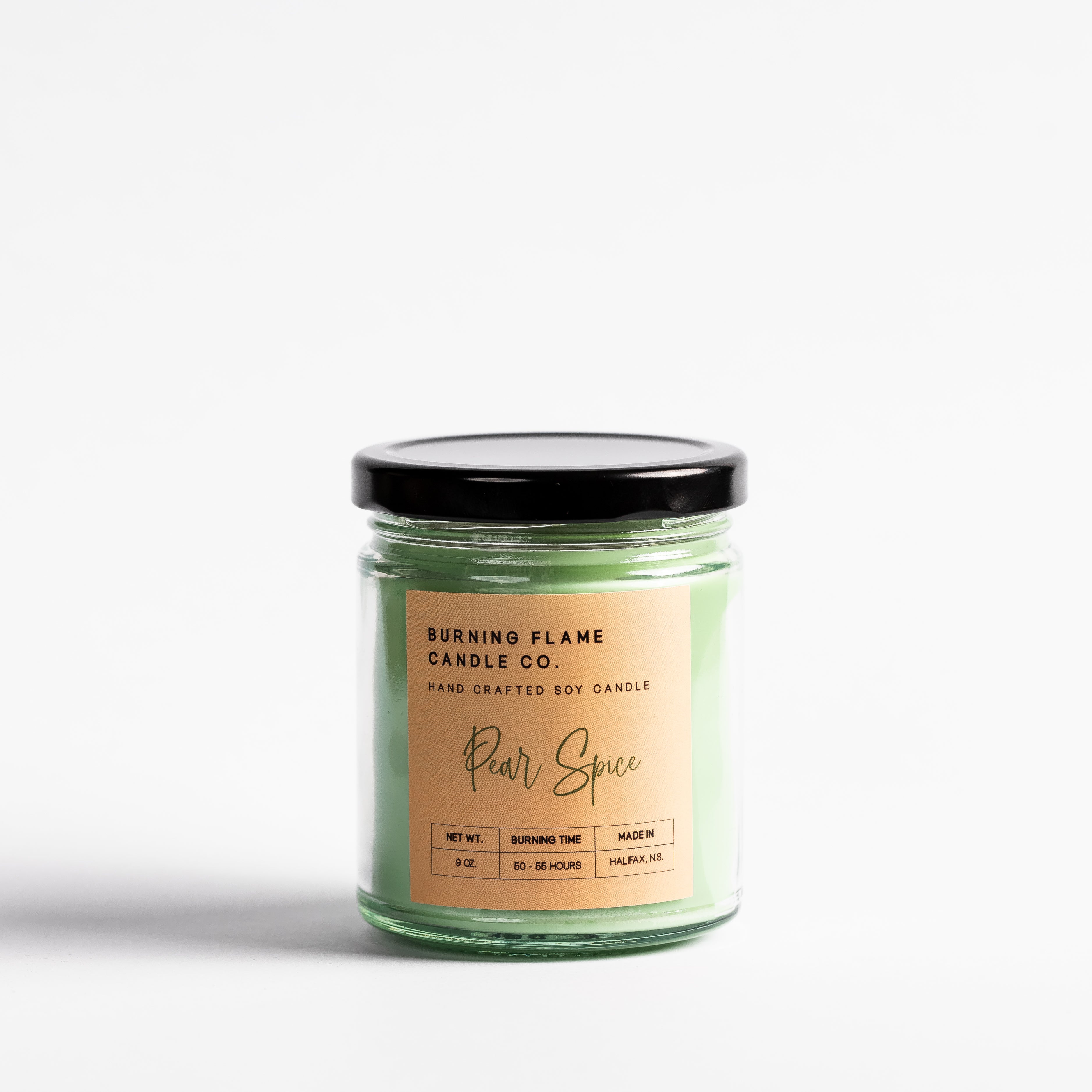 Pear Spice Candle | Hand-Poured in Halifax – Burning Flame