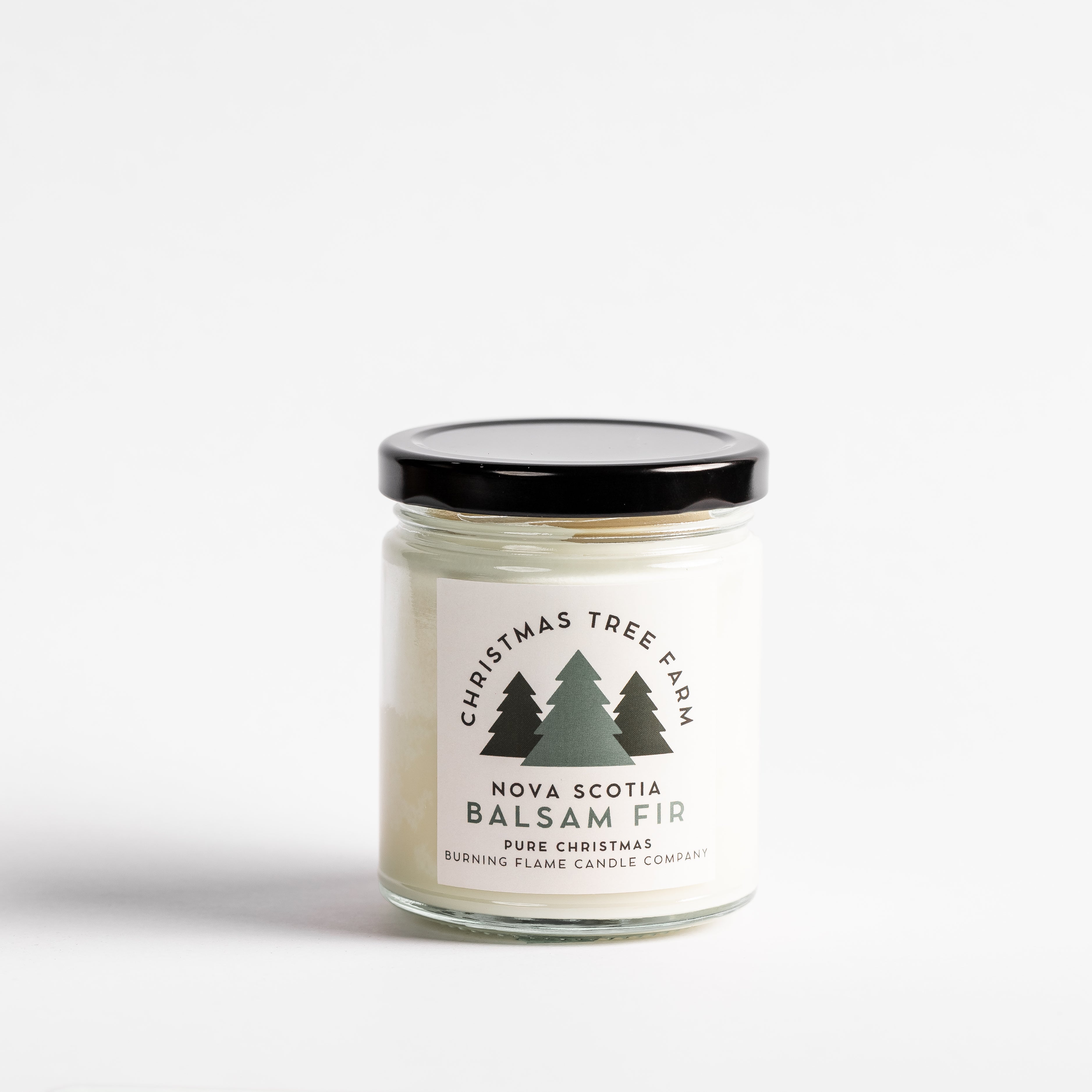 Nova Scotia Balsam Fir Candle | Hand-Poured in Halifax – Burning Flame