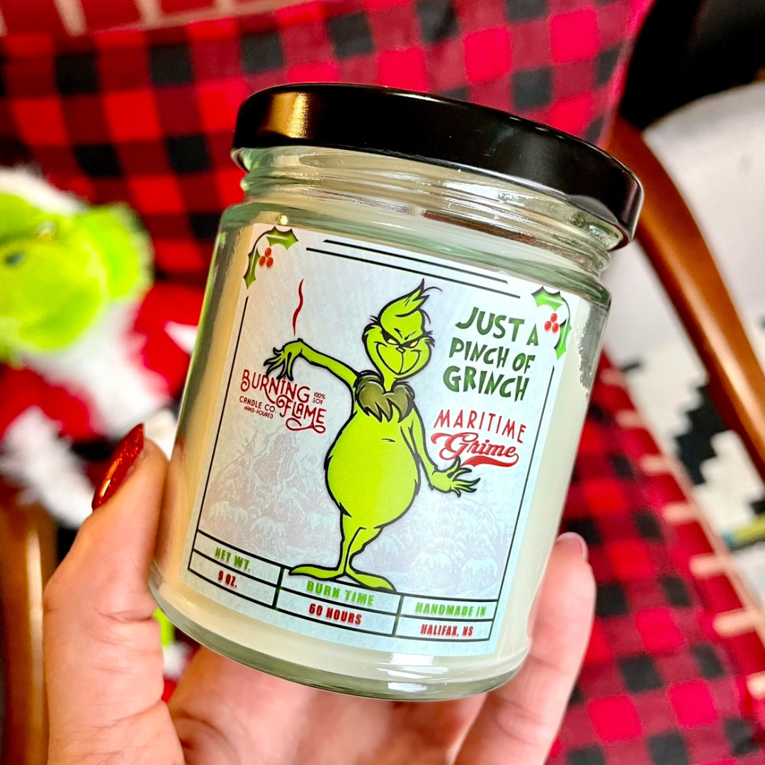 Pinch of Grinch Candle