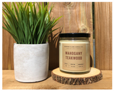 Mahogany Teakwood - Soy Wax Candle